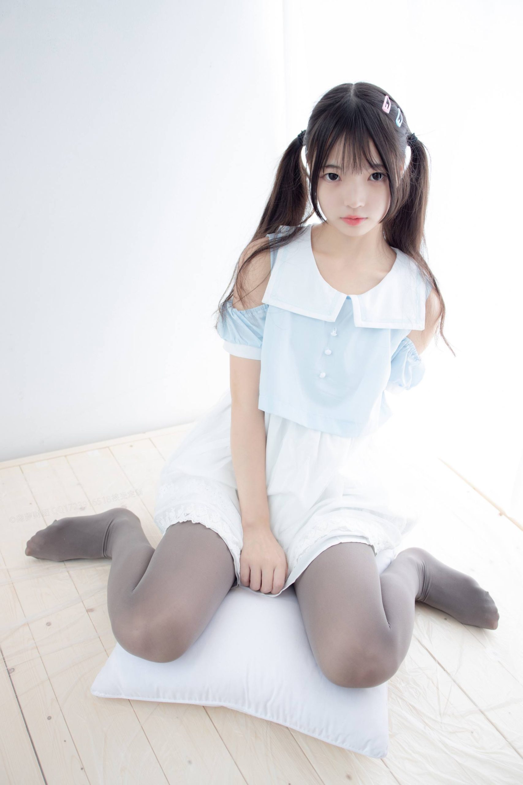 图片[5]-超级甜美的灰丝小姑娘【86P】20005-灰麻雀