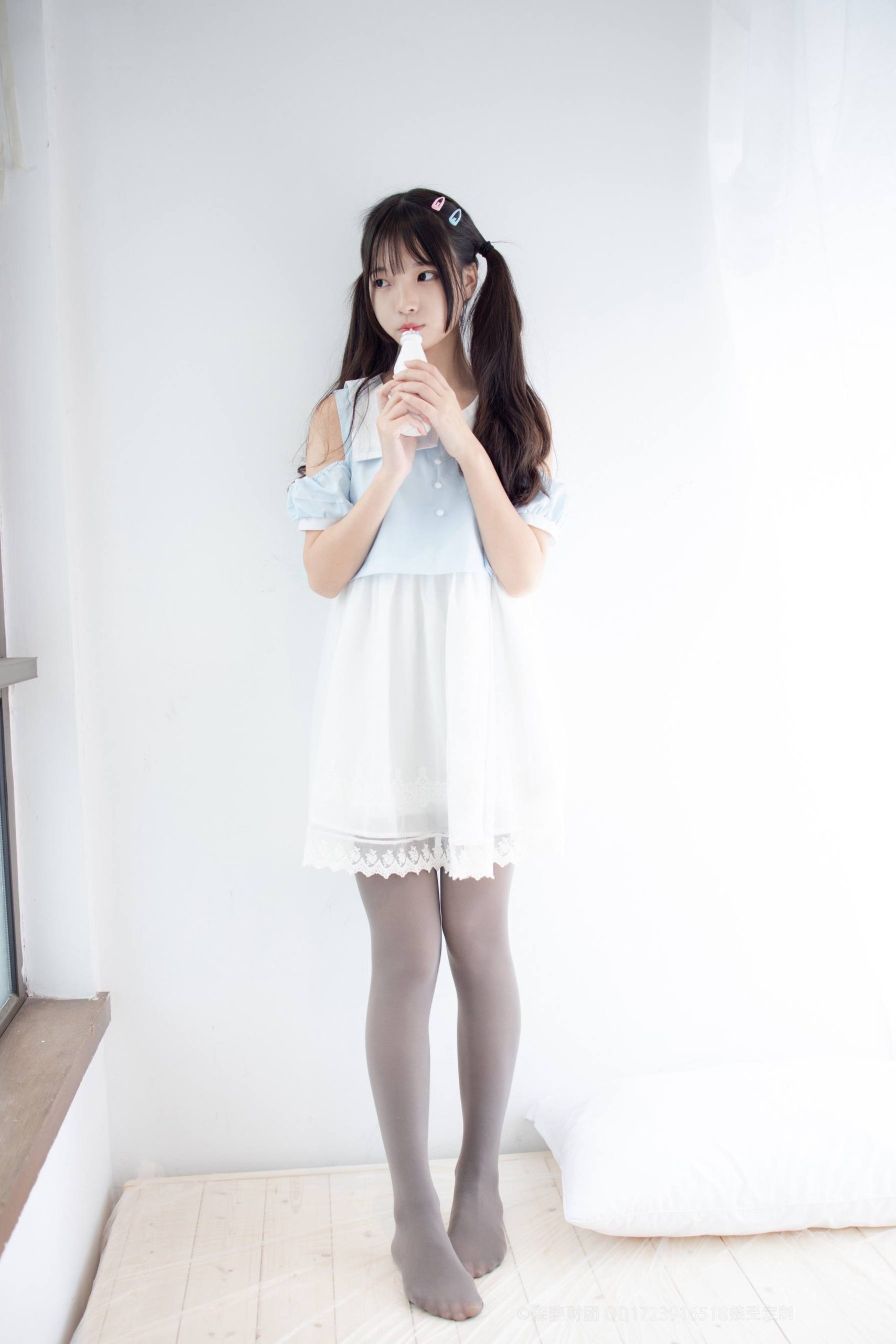 图片[6]-超级甜美的灰丝小姑娘【86P】20005-灰麻雀