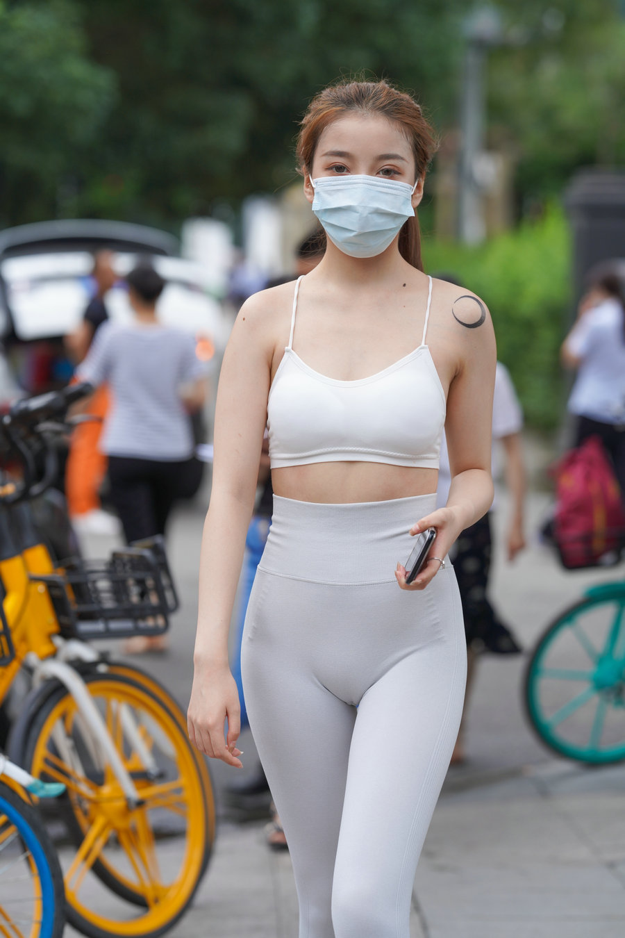 图片[2]-灰色瑜伽裤女孩 J1323 723P4V-17.9GB-灰麻雀