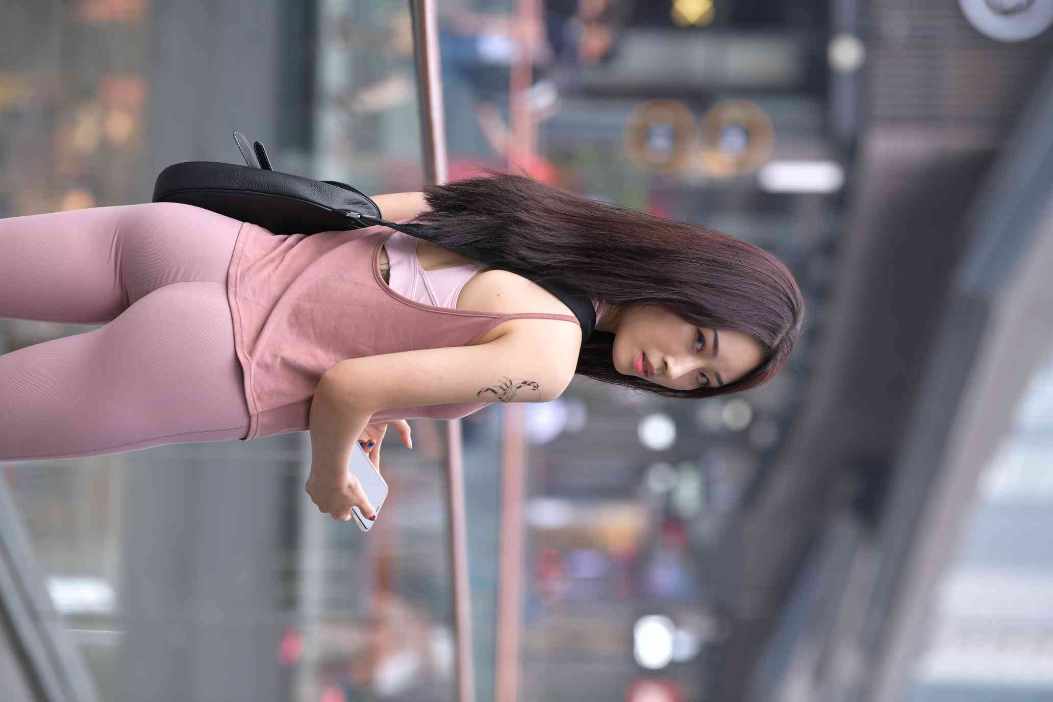 图片[2]-特别哇塞的瑜伽裤女人【217P】04018-灰麻雀