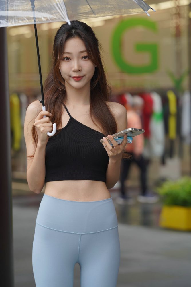 大眼睛瑜伽裤女孩J2903 988P8V-37.6GB-灰麻雀