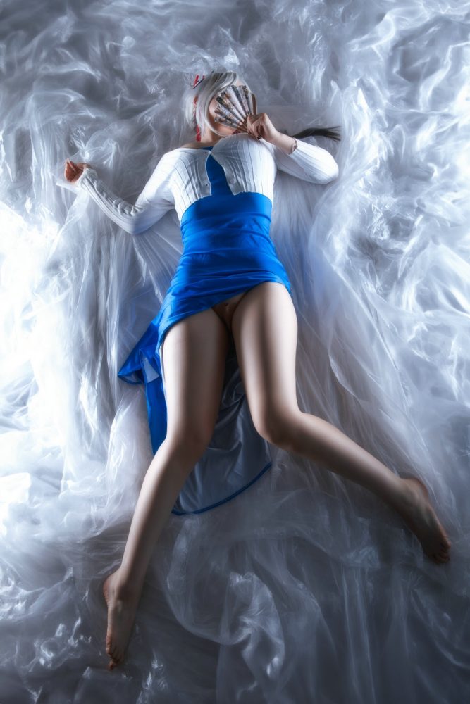 C502161 Hokunaimeko北乃芽子写真 - 申鹤 [64P1V-412MB]-灰麻雀