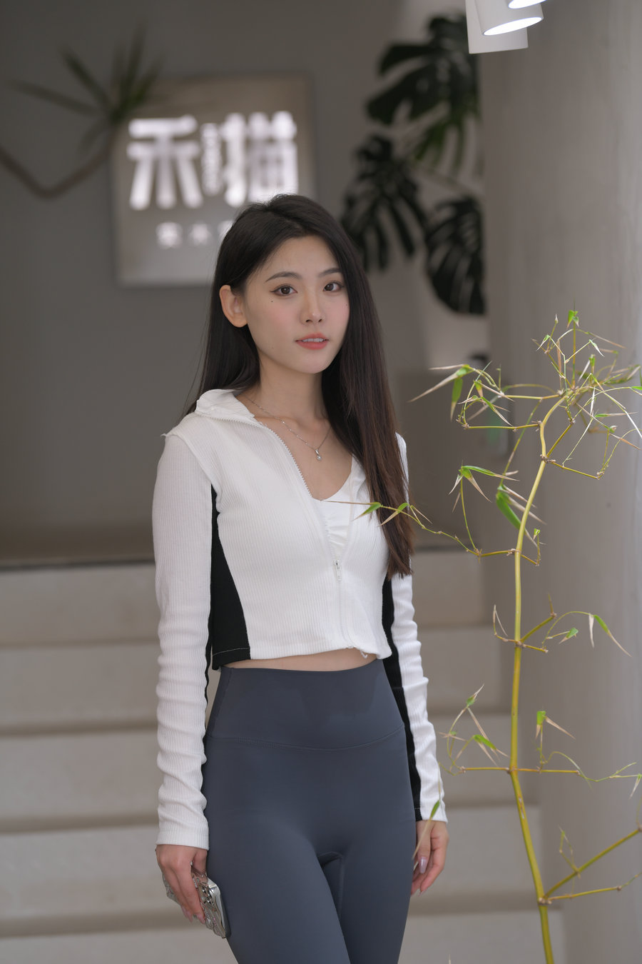 图片[1]-好漂亮的瑜伽裤女孩 J3431 621P-13.4GB-灰麻雀