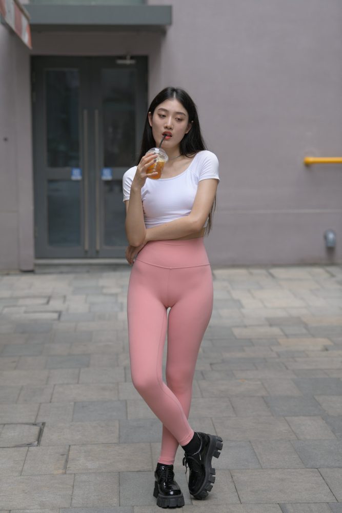 图片[4]-粉红色 瑜伽裤可爱女孩J2203 449P19V-19.1GB-灰麻雀