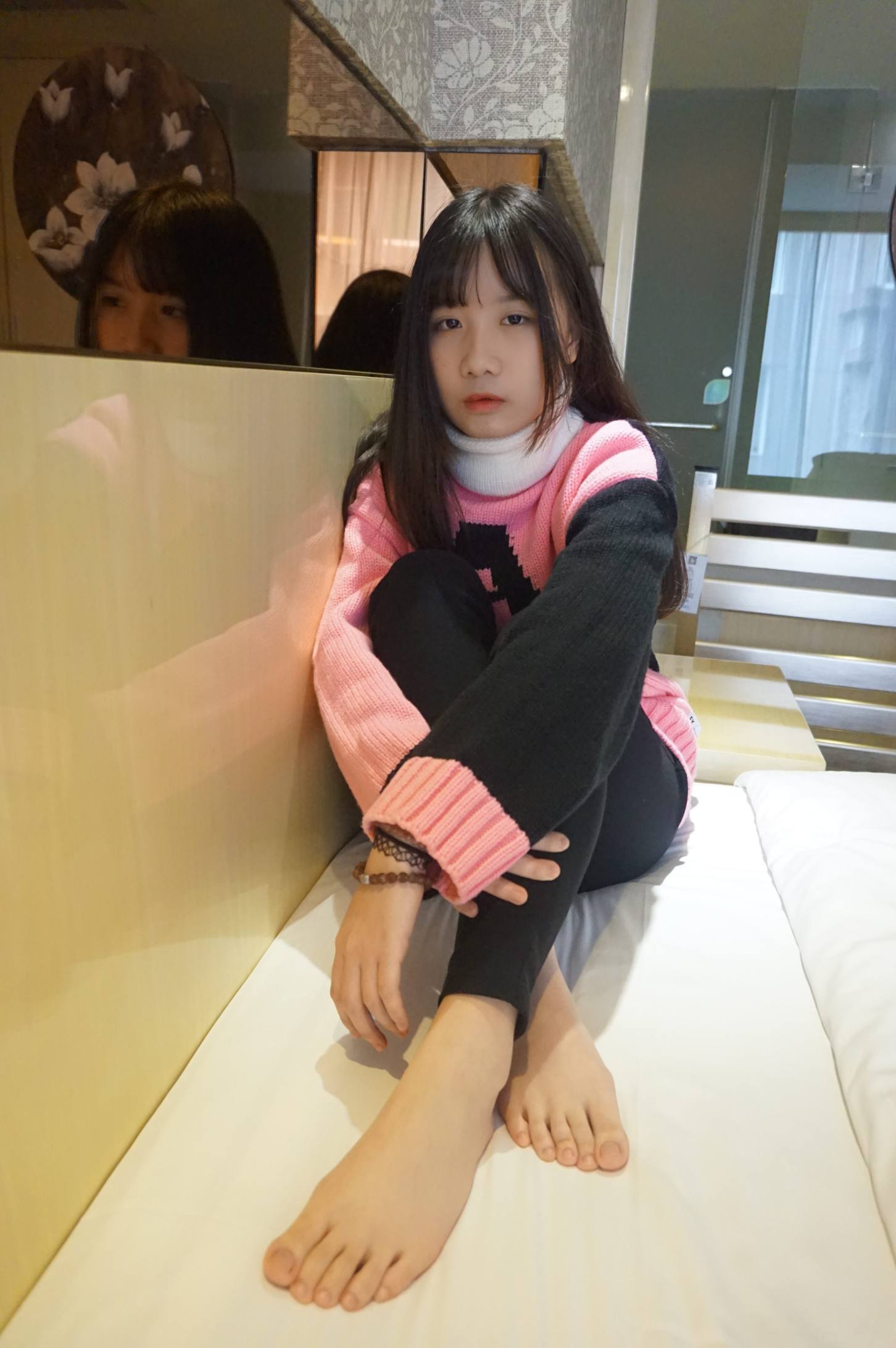 图片[4]-齐刘海的长发女孩【70P】20016-灰麻雀