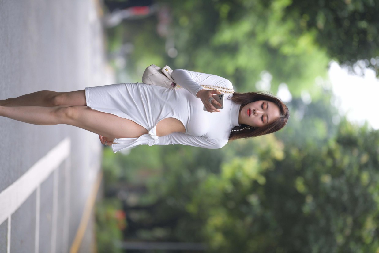 图片[4]-非常精致的侧边裙姑娘，忒好看了！【299P】00017-灰麻雀