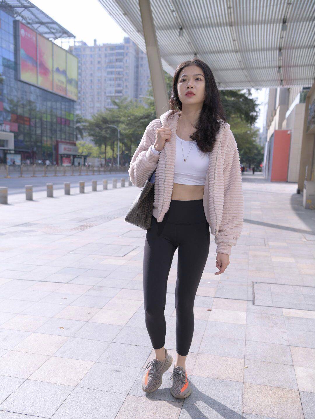 图片[3]-逛街的紧身瑜伽裤女孩 J1455 411P2V-26.6GB-灰麻雀