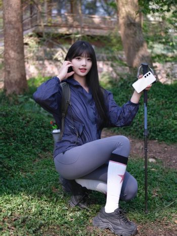 图片[6]-爱爬山的瑜伽裤MM，太甜美了！~-灰麻雀