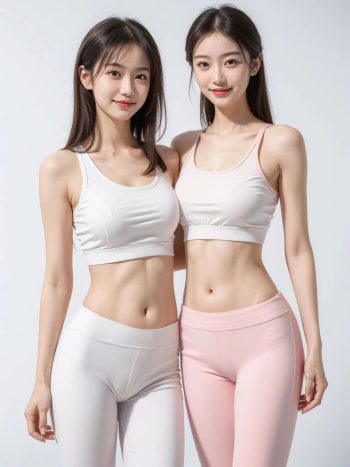 图片[18]-AI瑜伽裤清纯妹子系列图-灰麻雀