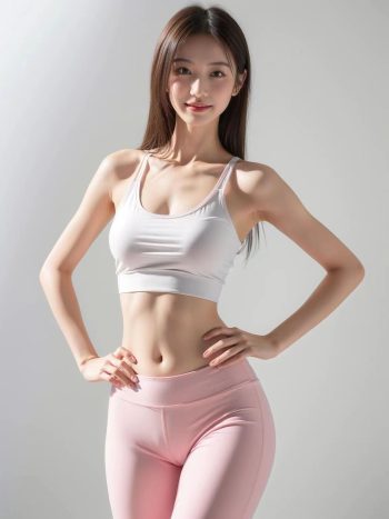 图片[17]-AI瑜伽裤清纯妹子系列图-灰麻雀