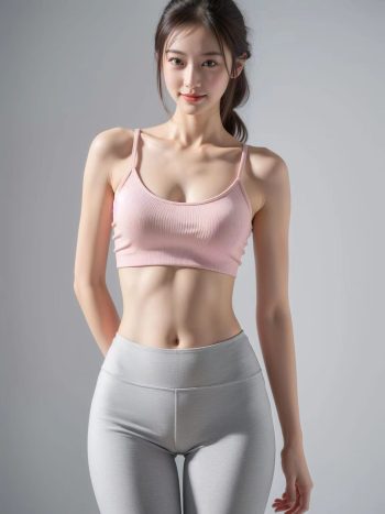 图片[13]-AI瑜伽裤清纯妹子系列图-灰麻雀