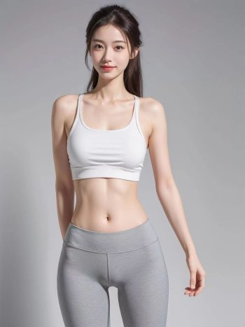图片[10]-AI瑜伽裤清纯妹子系列图-灰麻雀