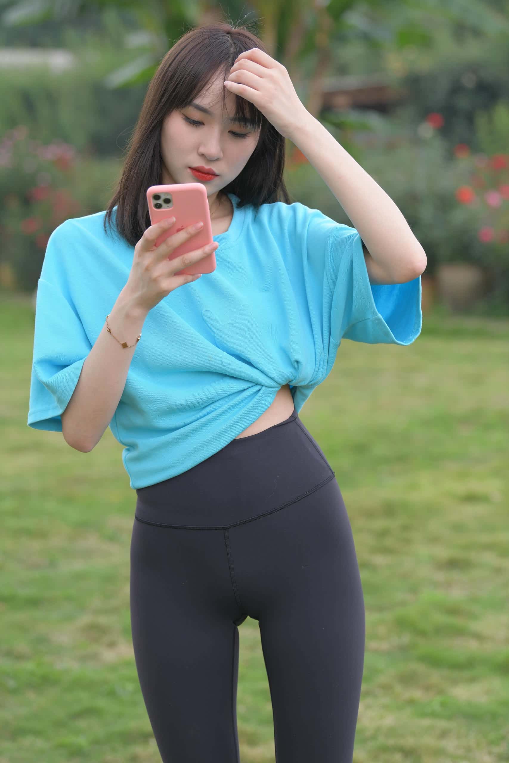 图片[4]-乖乖女瑜伽裤女孩【538P】J2224-灰麻雀